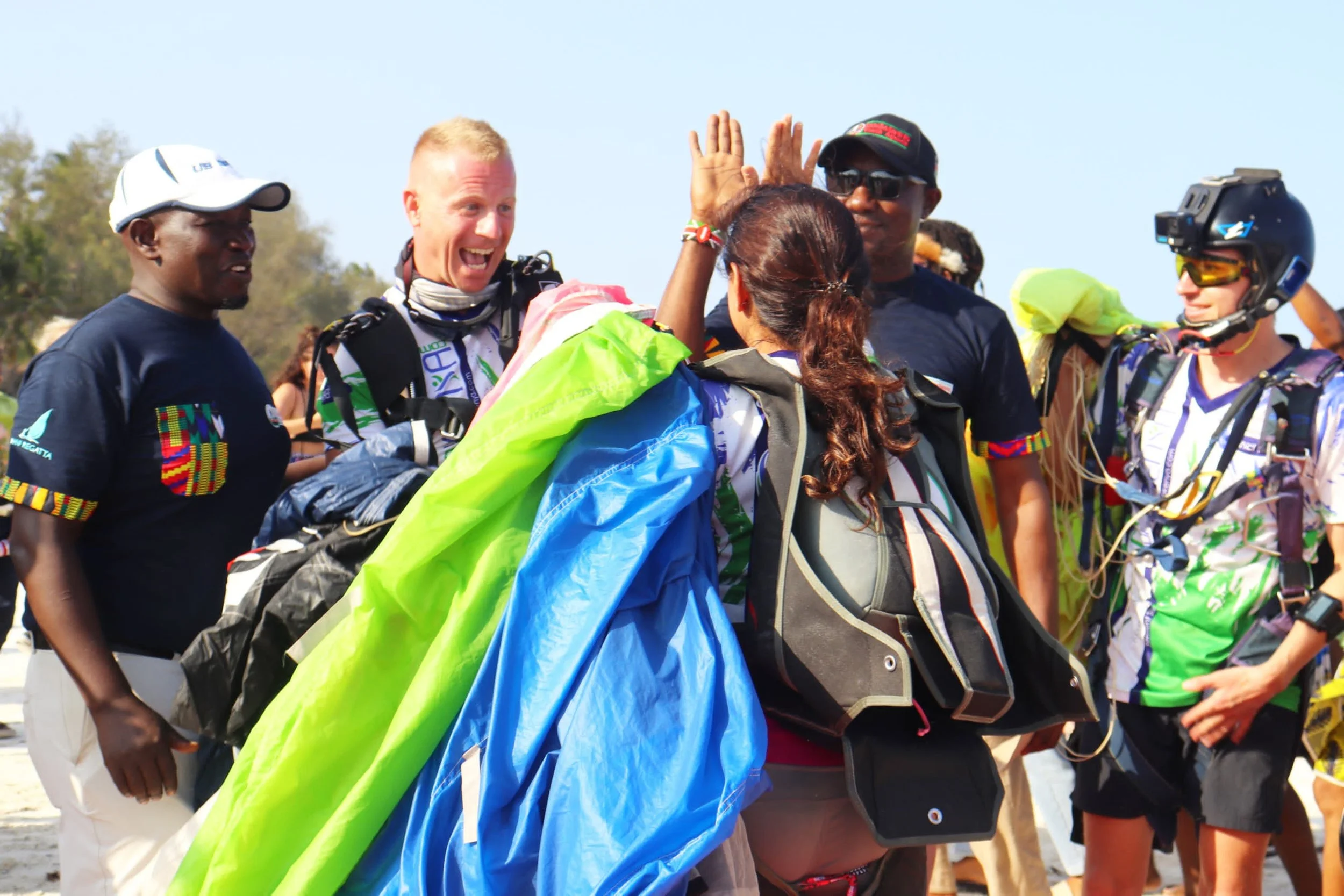 Diani Regata Skydivers achievement Go Jump Kenya Team.jpeg