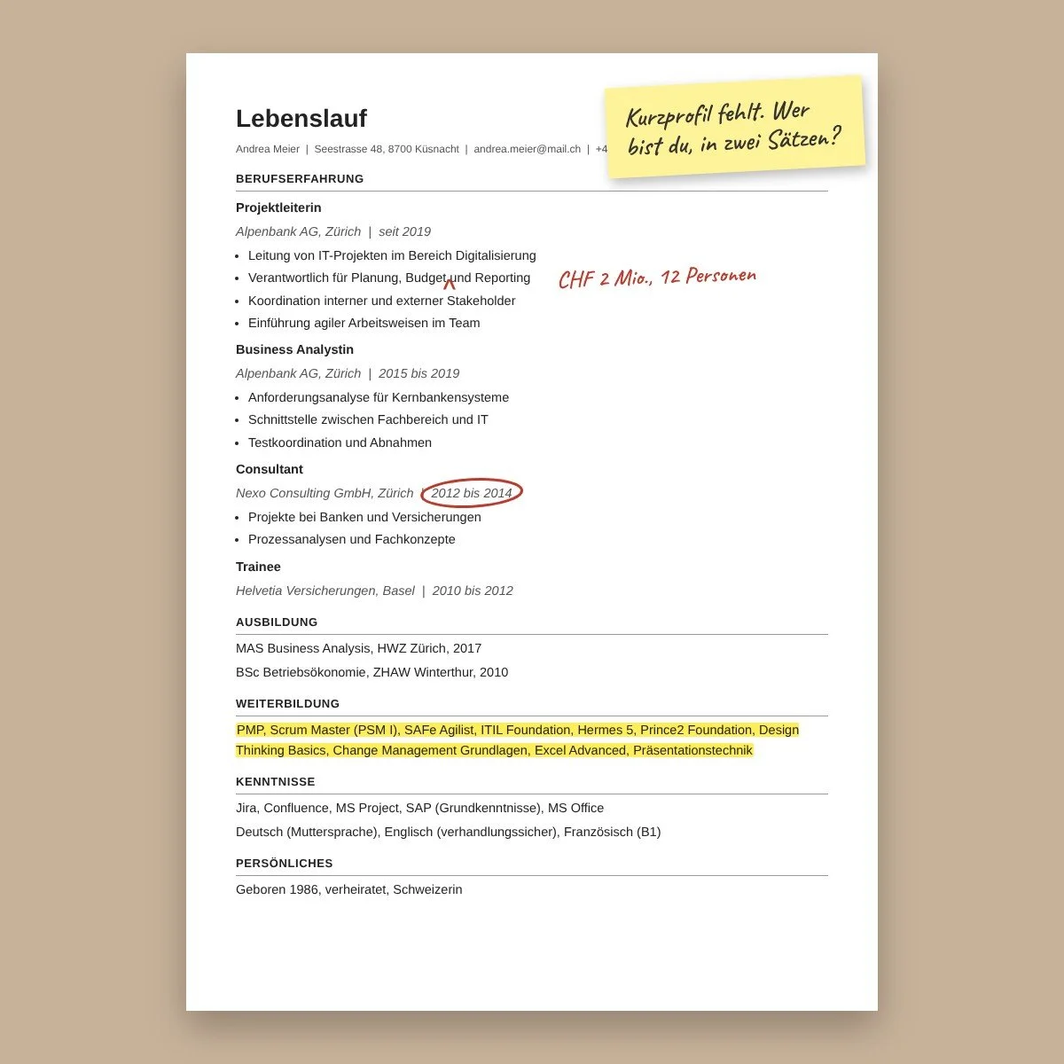 CV Check