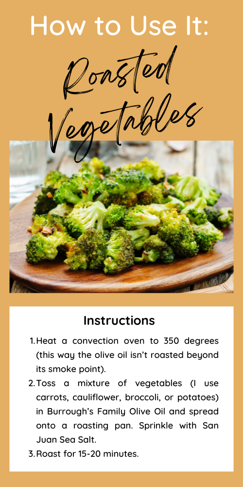 Roasted vegetable recipe