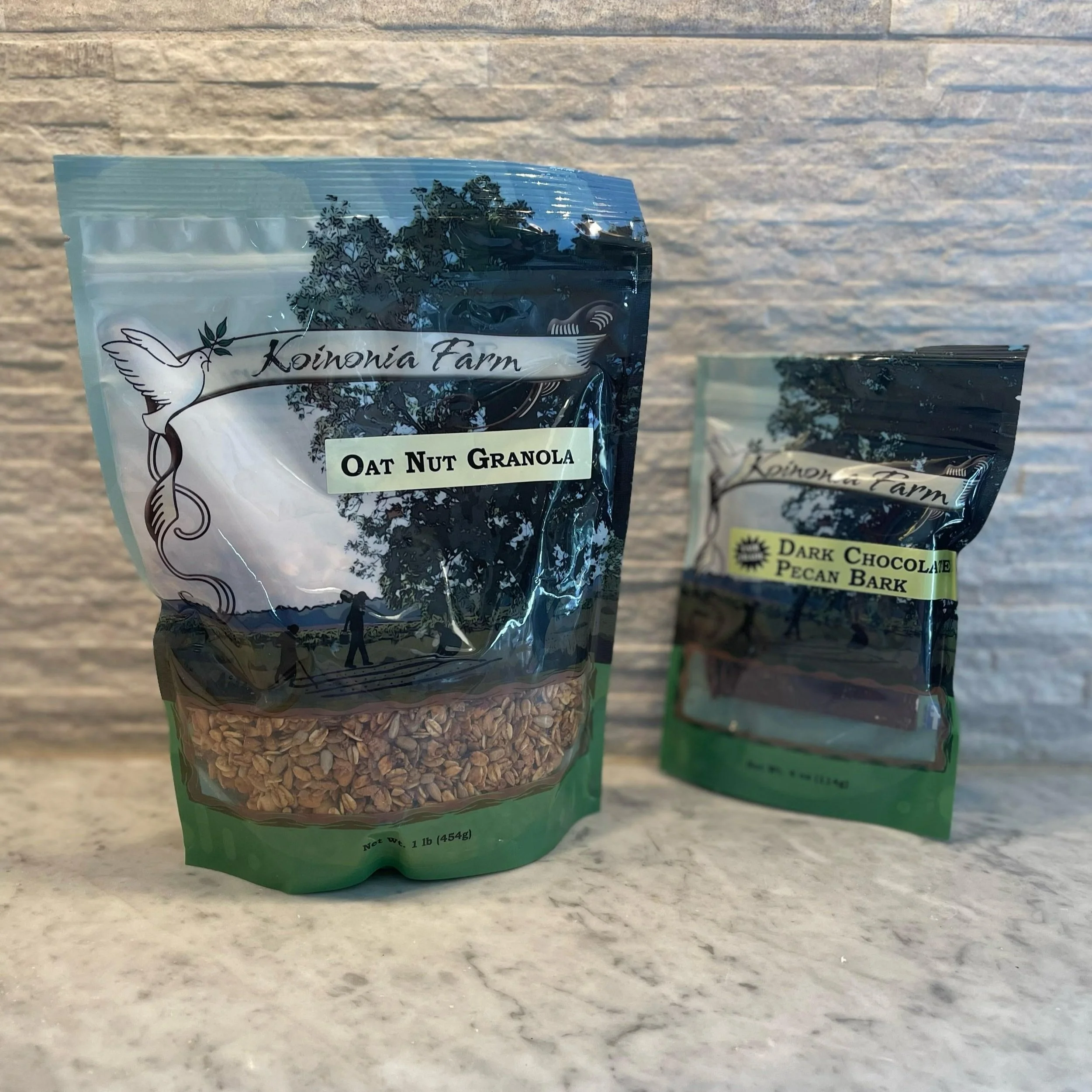 Indulgent Snacking: Granola and Dark Chocolate Duo