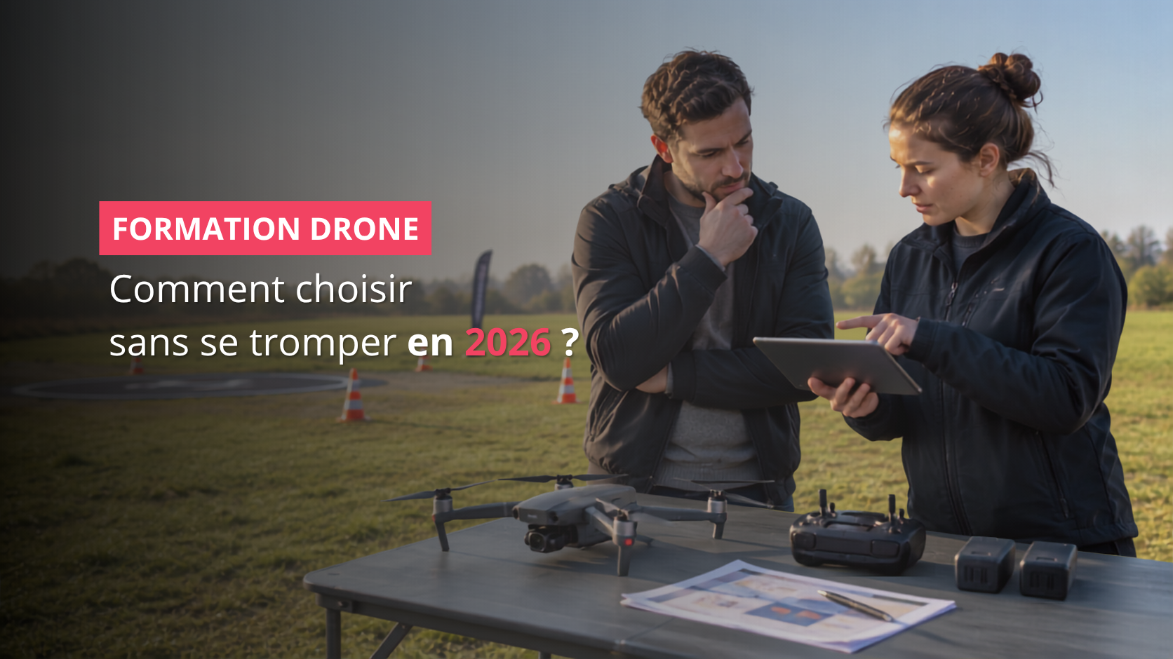 Formation drone : comment choisir sans se tromper en 2026 ?