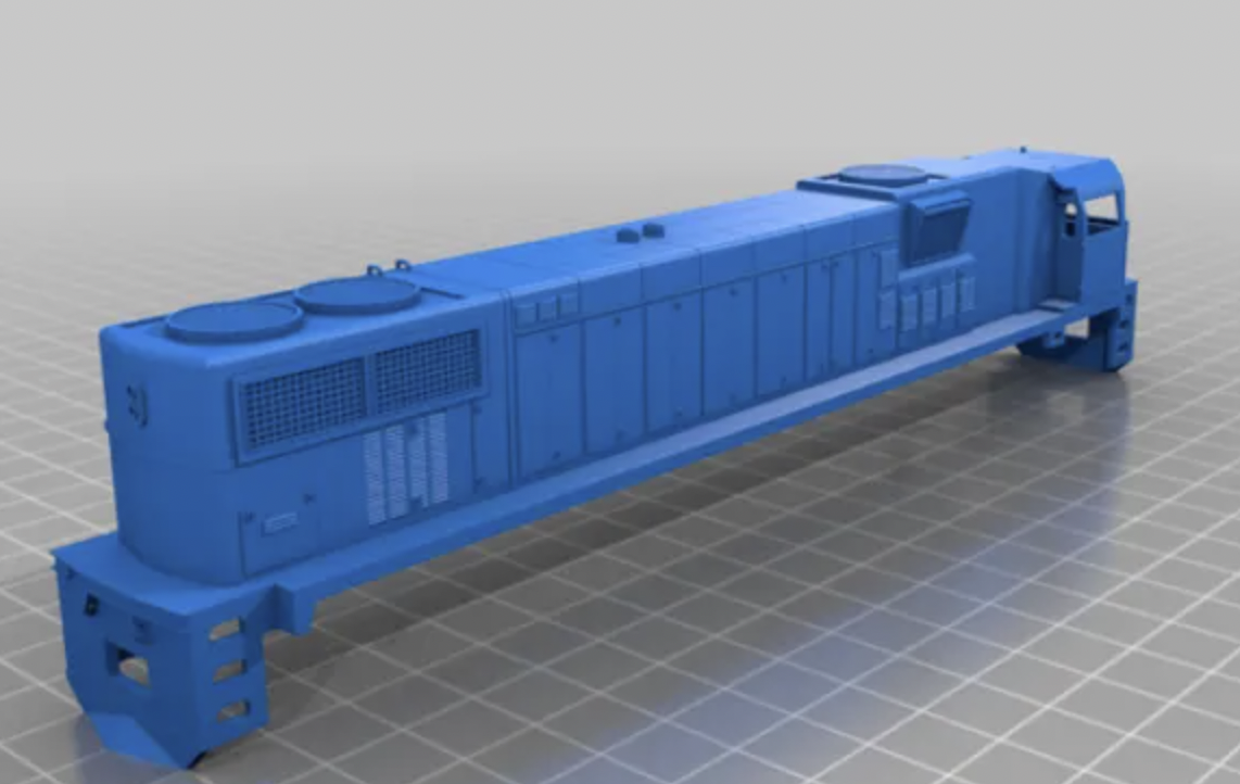 Impression 3D locomotive