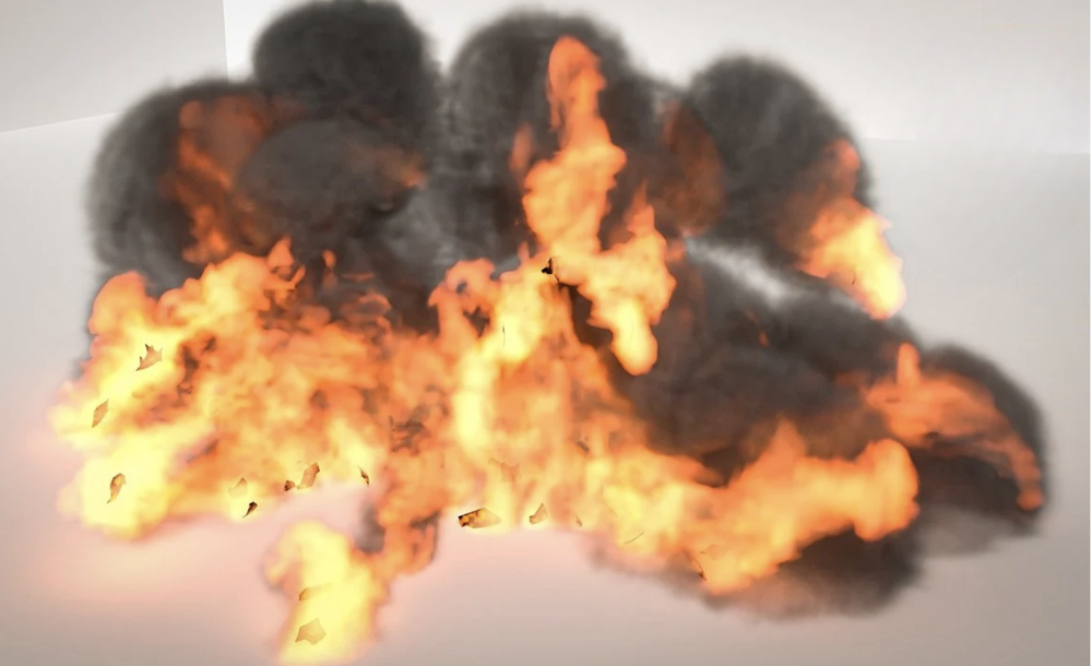 Simulation de fumée et de particules sur Blender