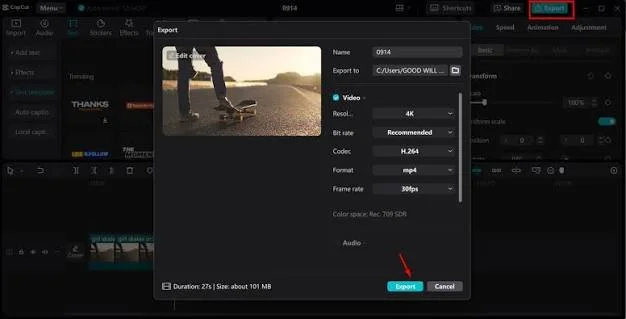 montage vidéo