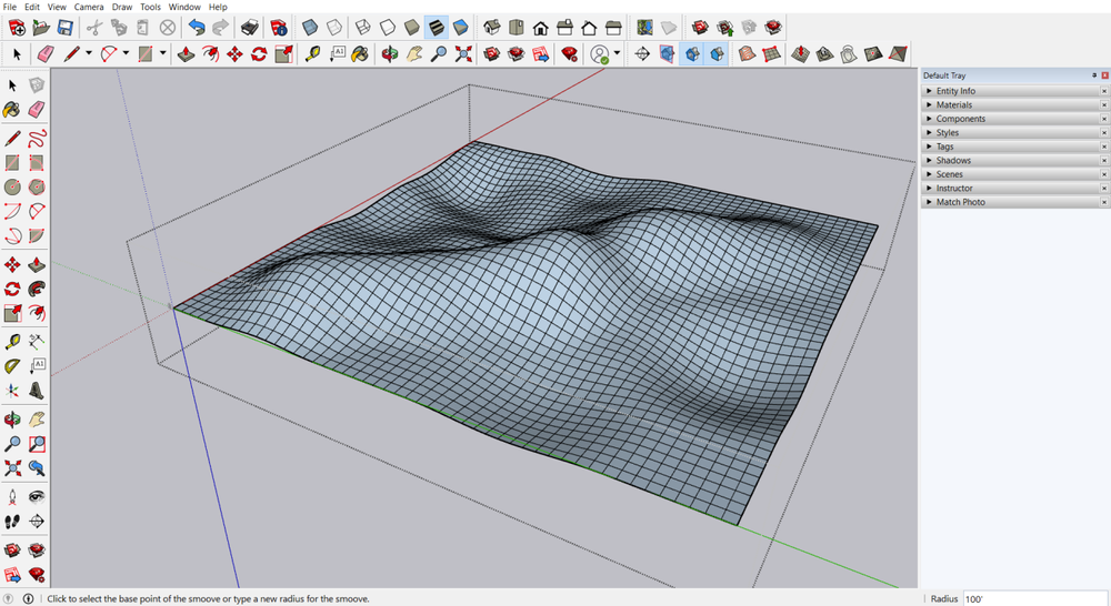 Modélisation de terrain et relief sur SketchUp