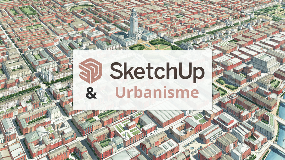 SketchUp pour l'urbanisme et l'aménagement urbain 3D