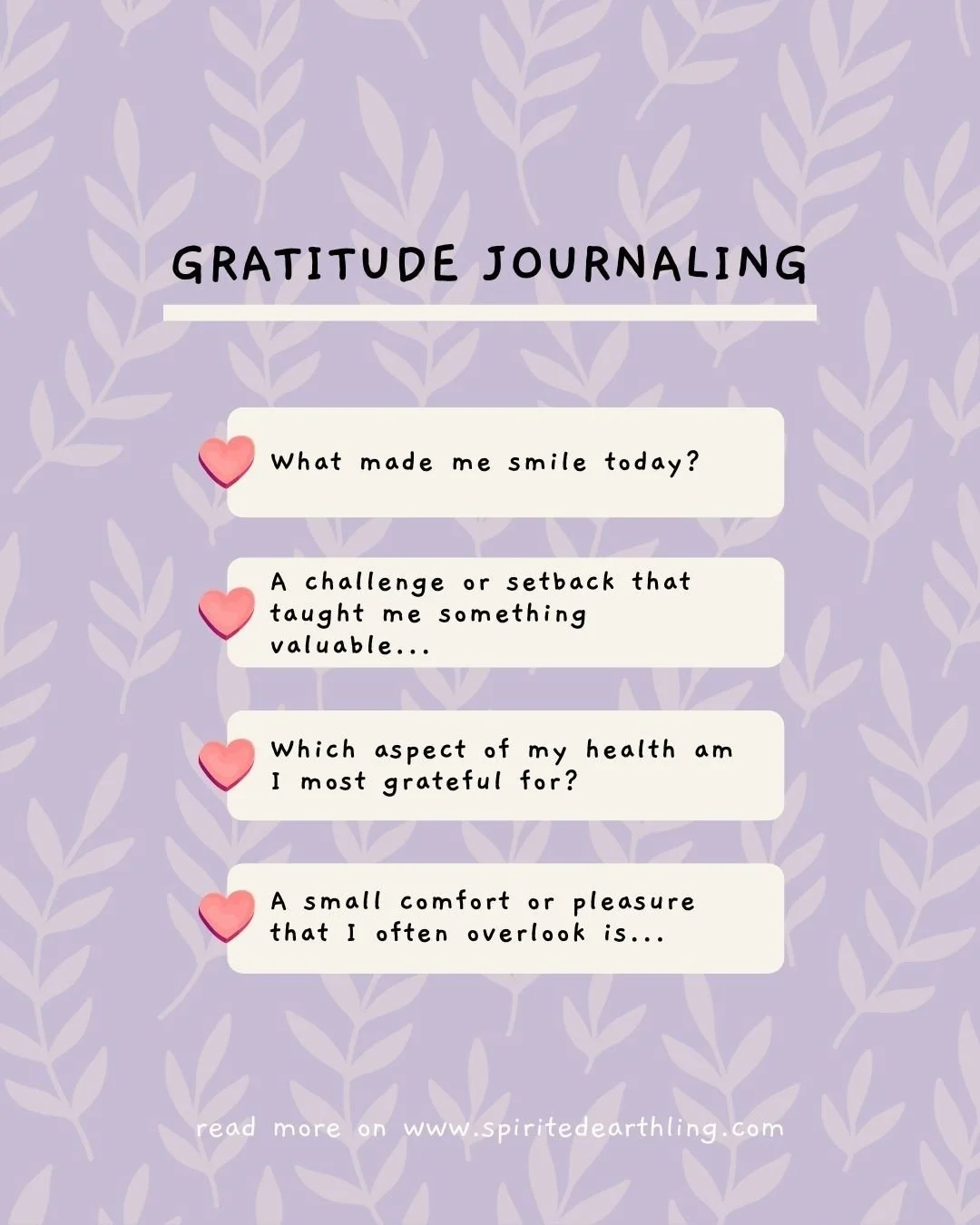 Gratitude journaling is an easy mindfulness practice that helps shift perspective, improve your overall wellness, and strengthen relationships 💛

Read How to Start Gratitude Journaling and Why It Matters on the blog 🌻