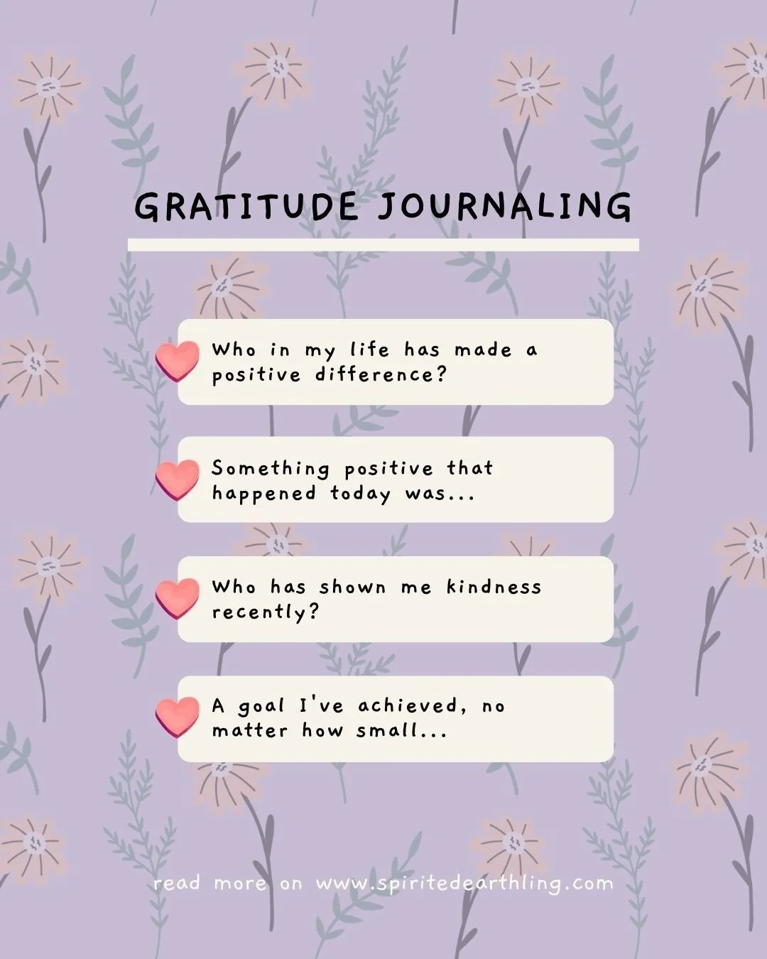 Gratitude journaling is an easy mindfulness practice that helps shift perspective, improve your overall wellness, and strengthen relationships 💛

Read How to Start Gratitude Journaling and Why It Matters on the blog 🌻