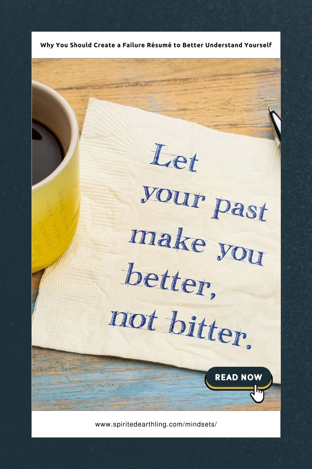 why you should create a failure resume to better understand yourself