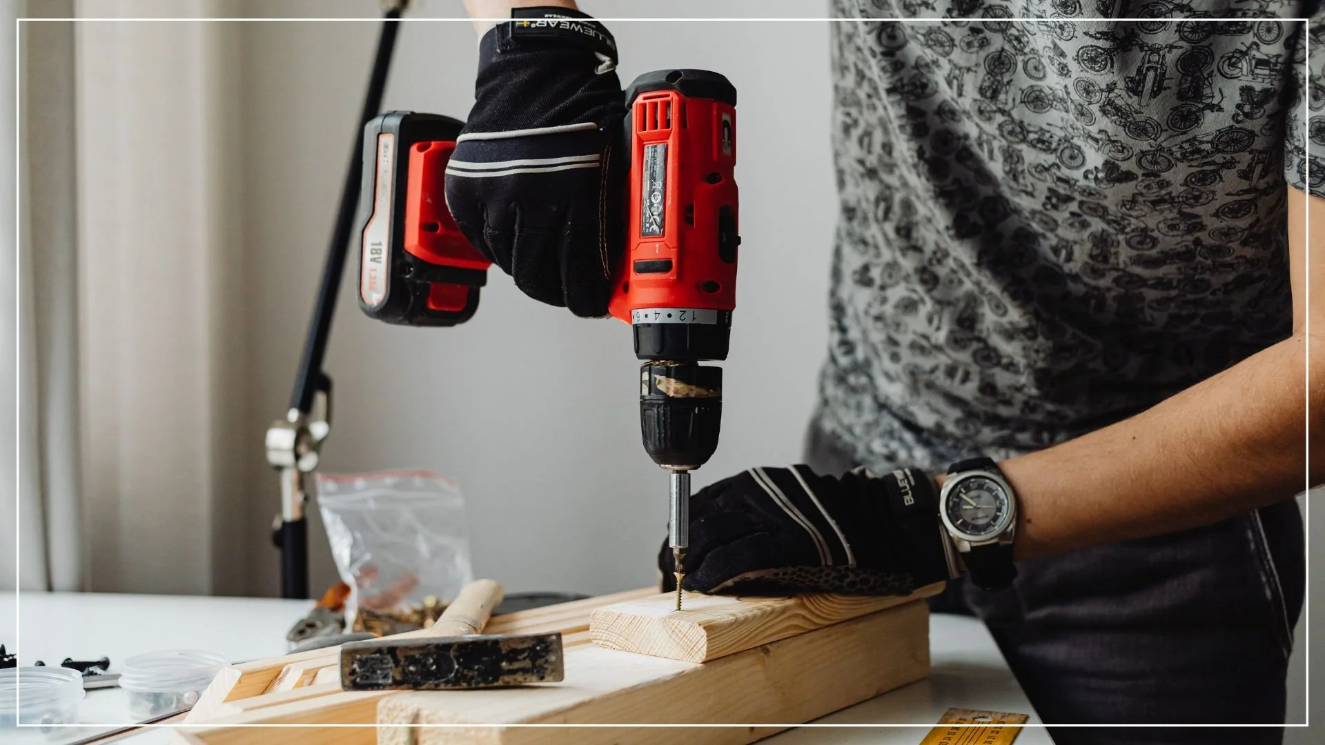 learn the skill of woodworking at home