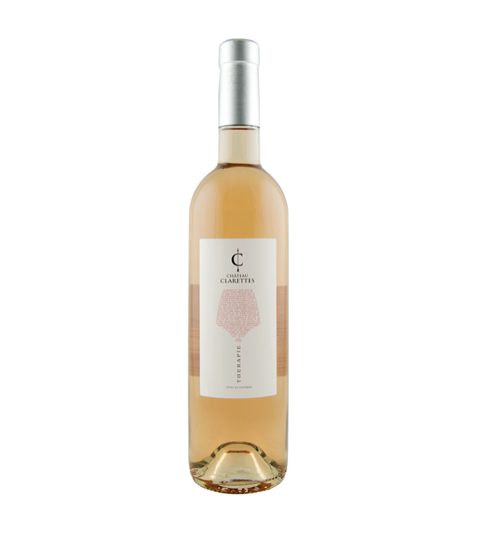 Chateaux  Clarettes, Thérapie Rosé, 2024, Case of 6