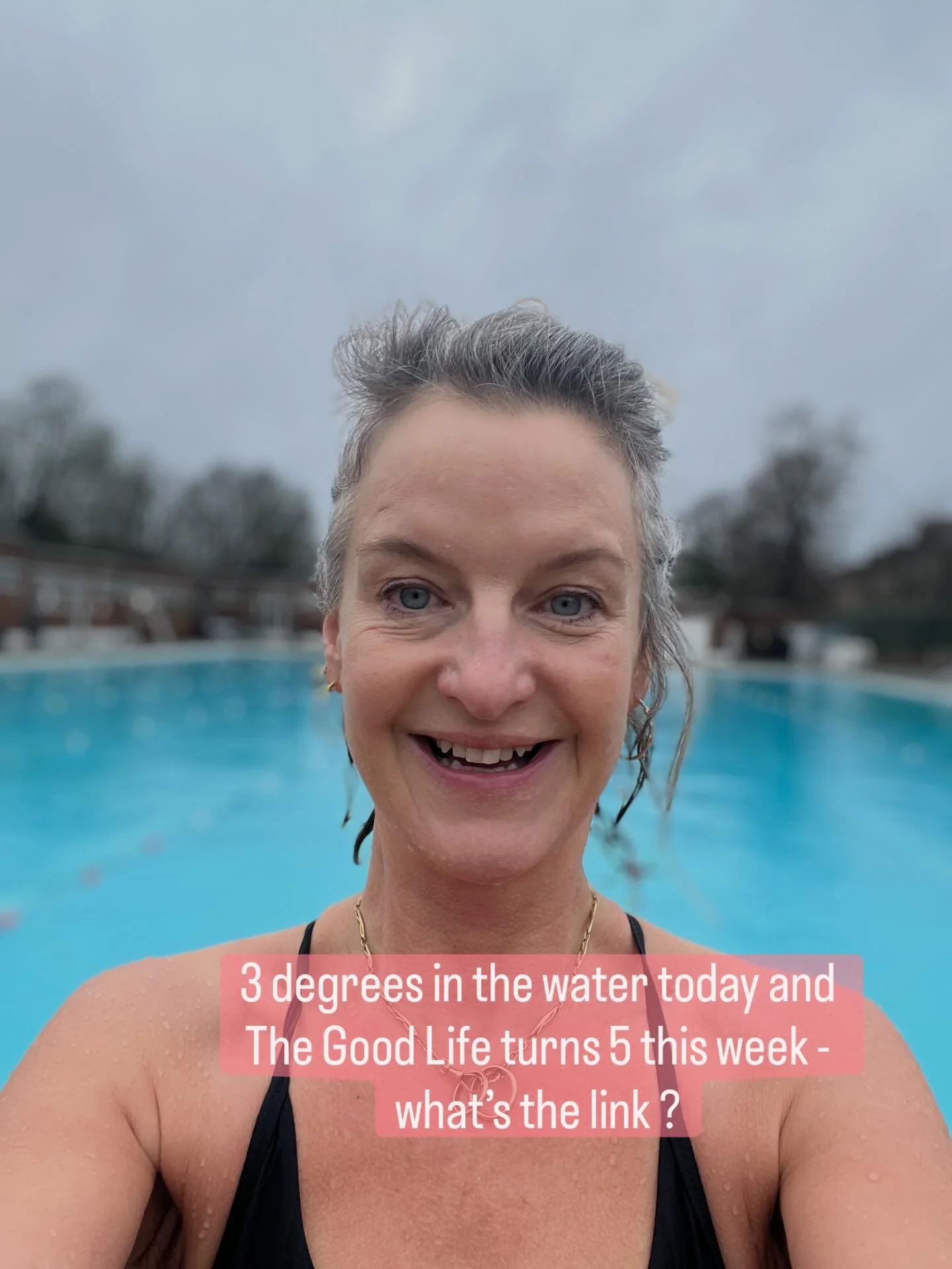 3 degrees. The weekly challenge of getting into cold water over the winter has been my anchor over the last 5 years of running my own business.

It&rsquo;s taught me that I can do almost anything. 

As we head back into the world this week may we all
