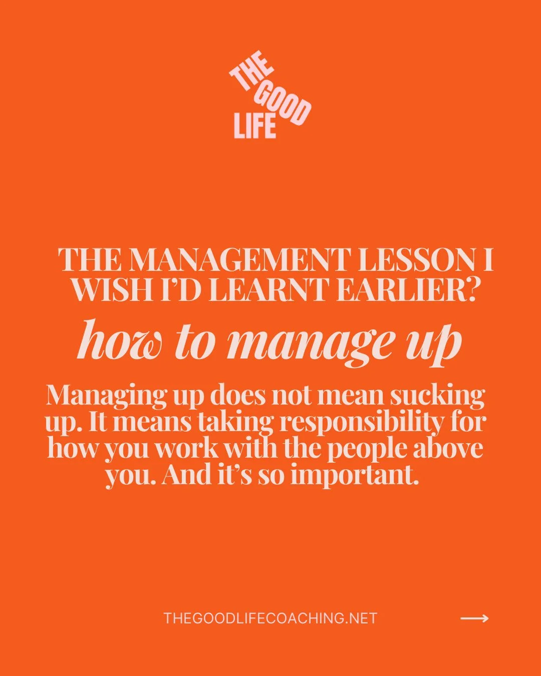 One of the skills I wish I had learned earlier in my hospitality career was managing up.⁠
⁠
Managing is a two-way process, but we rarely talk about the responsibility that sits on the employee side of that relationship. Twenty years ago, when I first