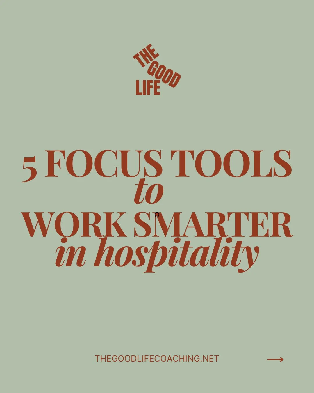 Hospitality leaders I hear you! Between your team's needs, service and our own distracted brains, focussing on work can feel impossible. ⁠
⁠
⁠Here are  5 proven focus strategies my client's love because they actually work in an environment like ours.