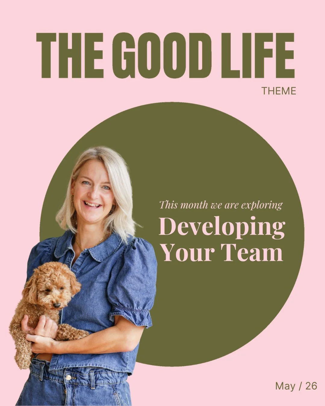 This month we're diving into how to develop your team. This might not sound like the sexiest topic, but this is the bread and butter of what we do -  and the thing you ask us about the most. So let's get into it.⁠
⁠
We're talking about what it actual