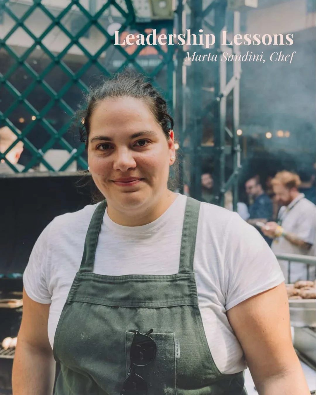 The next in our Leadership Lessons series comes from @martasandini former chef in @anaros40 kitchens and former Head Chef at @naughtypiglets, now hosting residencies in London and beyond.⁠
⁠
We&rsquo;ve followed Marta&rsquo;s work for years, and ever