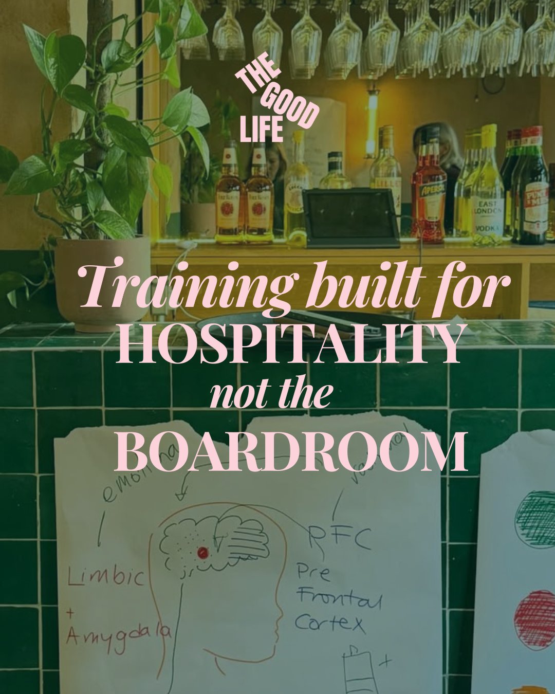 Most leadership training isn't built for hospitality.⁠
⁠
It's built for offices. For people with nine-to-fives and uninterrupted diary time and teams who turn up in the same seats every day.⁠
⁠
Hospitality is different. The workshops I run are built 