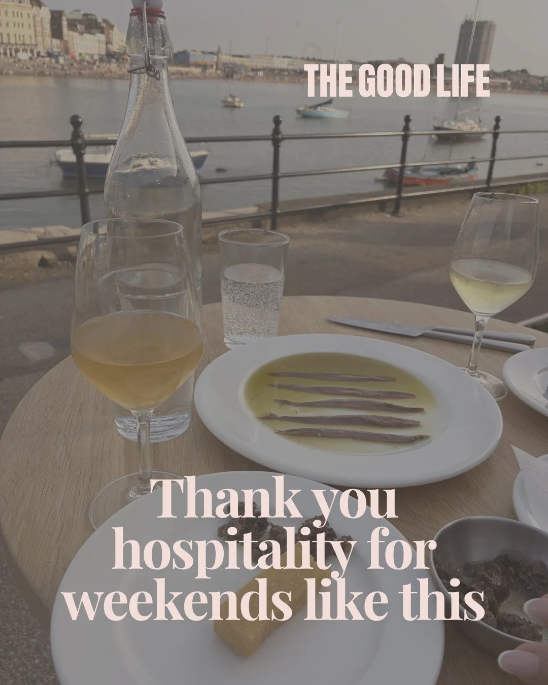 If you worked this bank holiday weekend, thank you. A reminder that you&rsquo;re giving people so much deeper than a meal and a drink. A snapshot of our weekend in Brixton and Margate.  Thank you, hospitality ❤️⁠
⁠
 @margatehousehotel @seascrubsauna 
