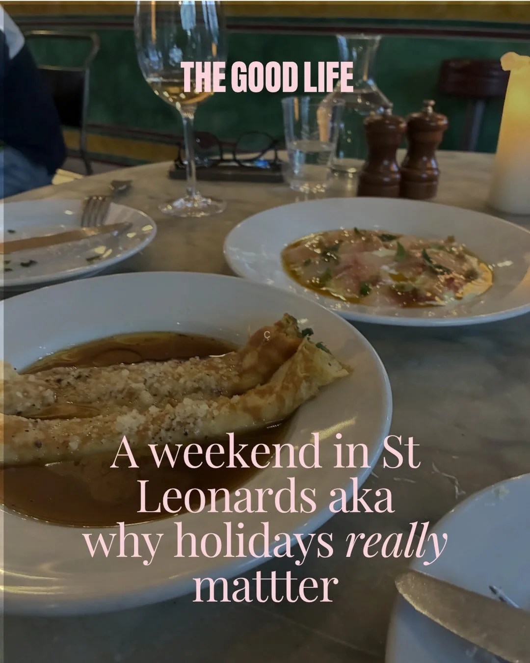 Silence reveals what hurry hides.

I love this thought👆

A few days away this weekend reminded me that holidays aren&rsquo;t just about relaxing and recovering. 

At a deeper level, they&rsquo;re about remembering who you are beneath the endless cyc