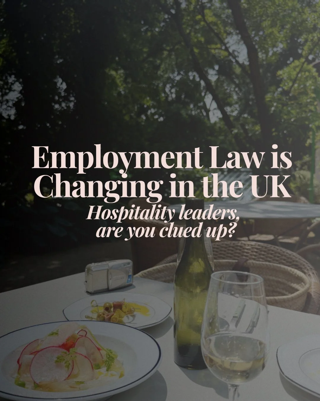 The biggest changes to UK employment law in years are arriving over the next few months. Here's what they mean for hospitality.⁠
⁠
Harassment: you're responsible for what happens on the floor.⁠
⁠
From 30 October, you have to take all reasonable steps