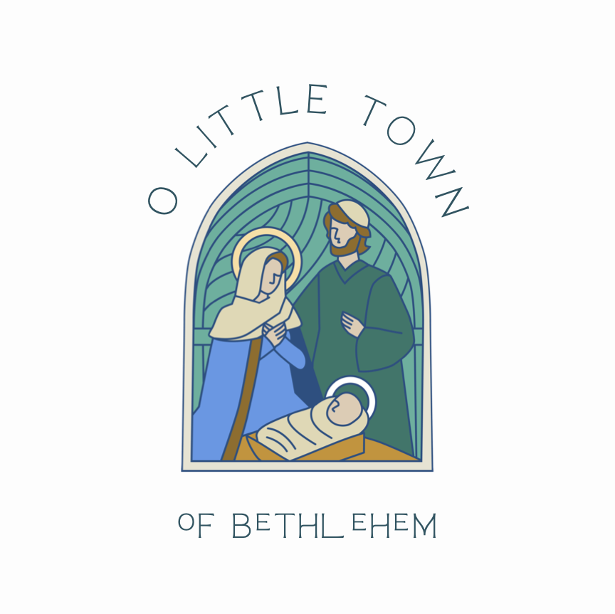 O Little Town Artwork (12 in x 12 in).png