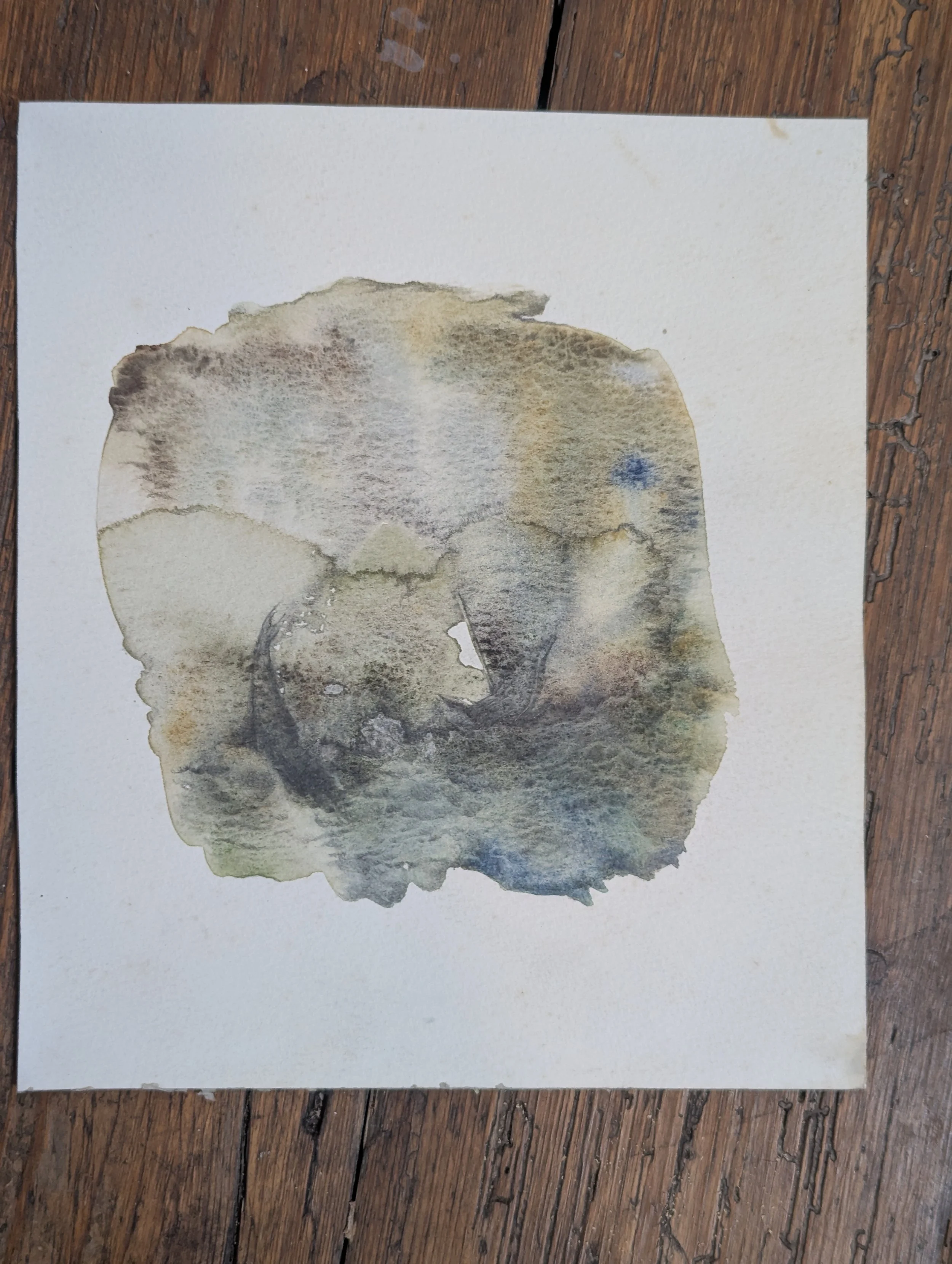 Under the Sea - original watercolour