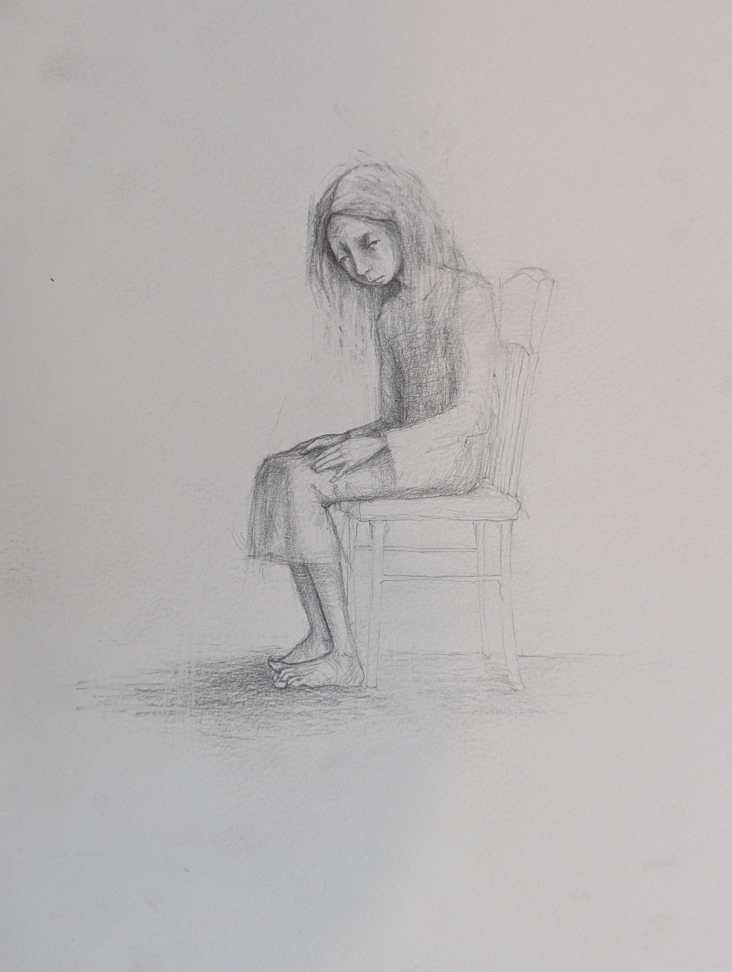 Orla 3 - original pencil drawing