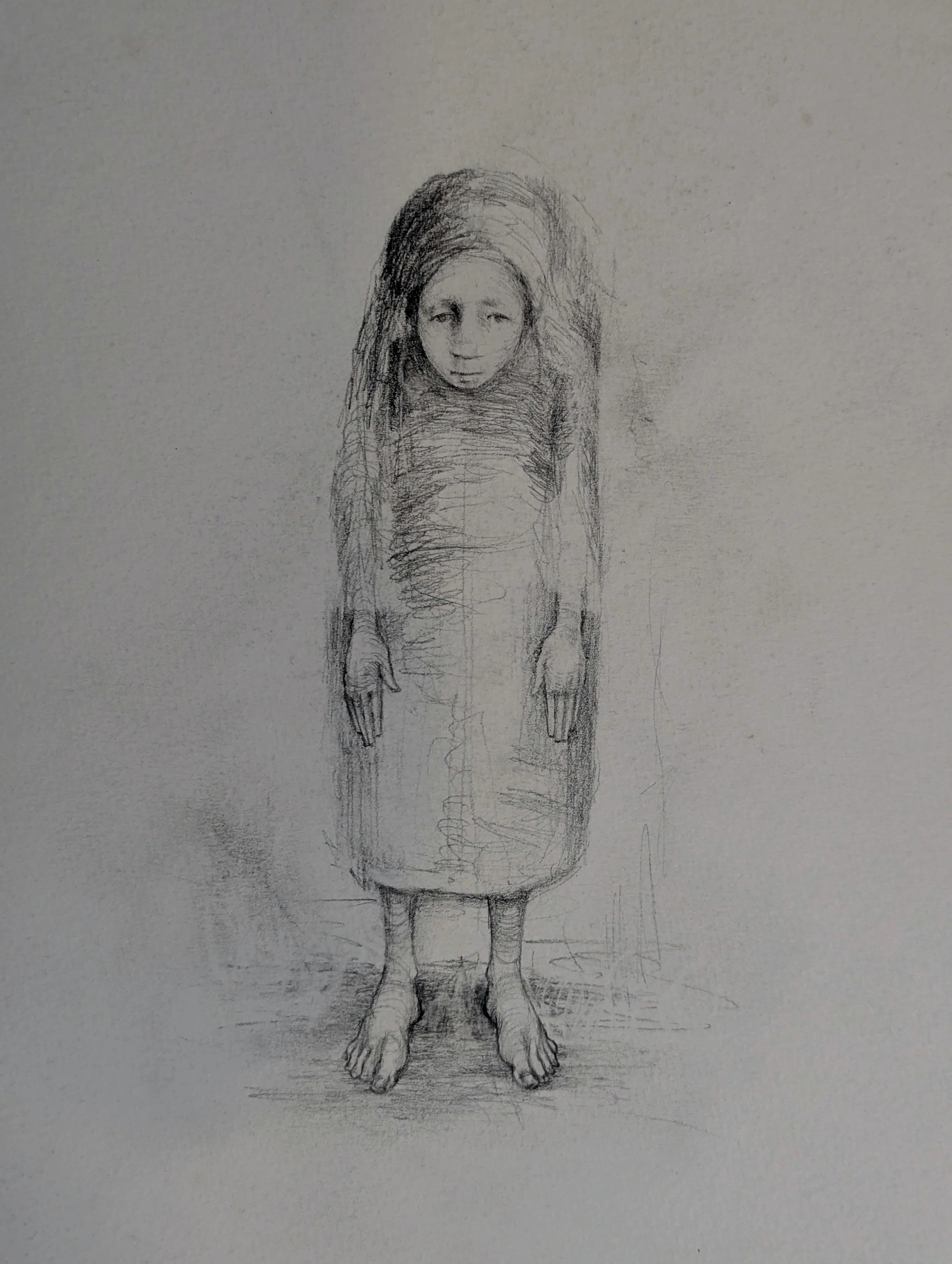 Orla 1 - pencil drawing