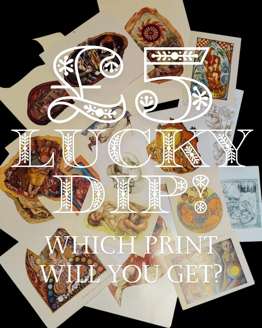 £5 LUCKY DIP PRINT DRAWER!