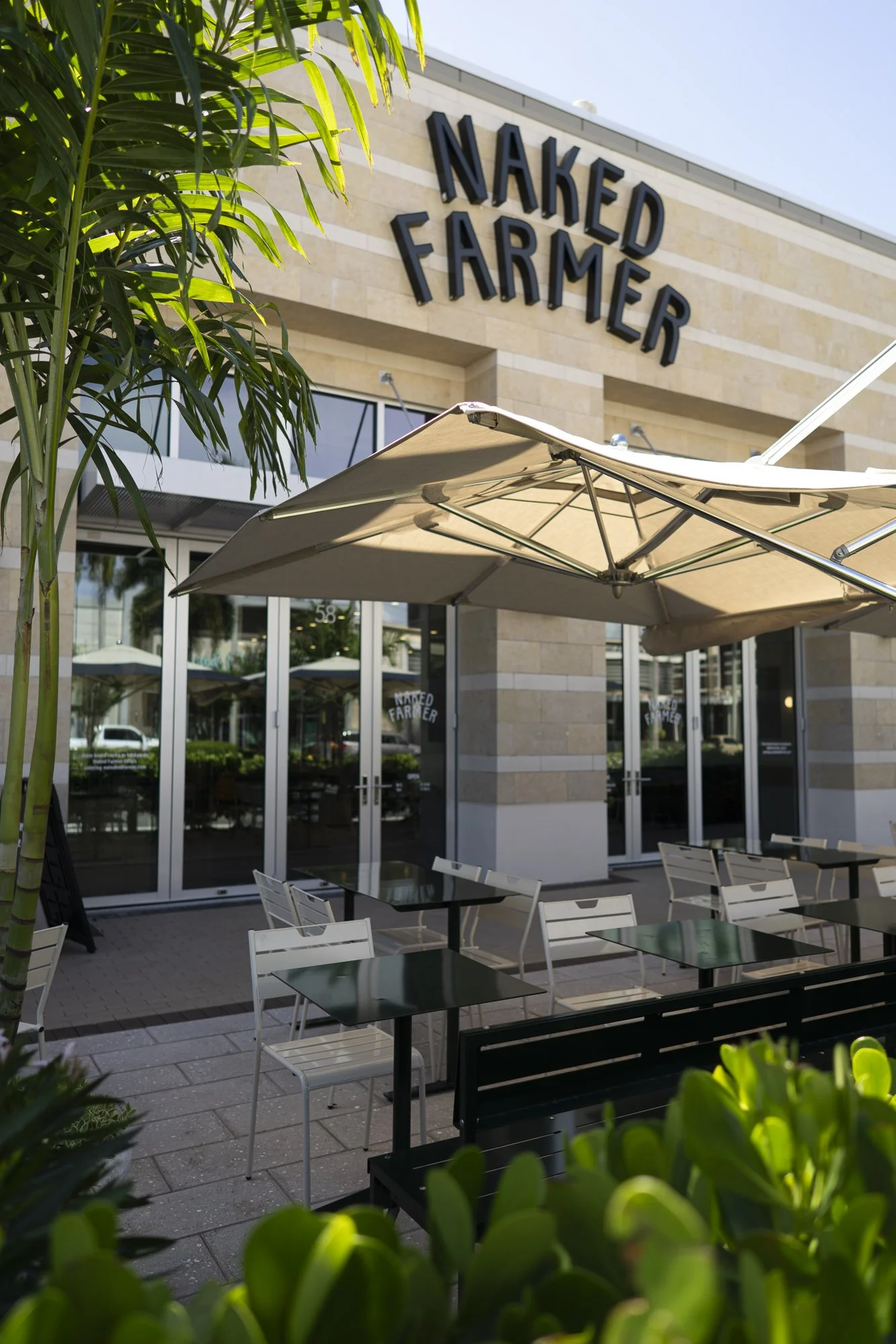 Naked Farmer exterior at University Town Center Sarasota.