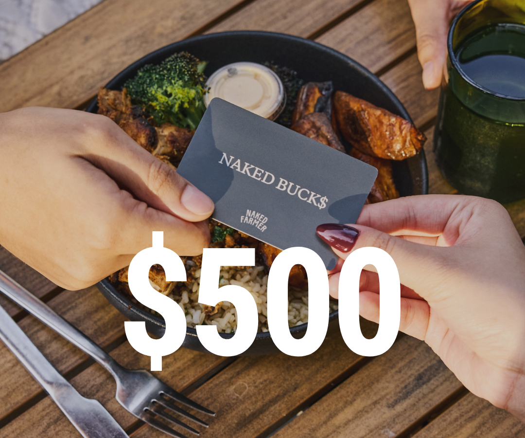 $500 Naked Bucks Gift Card