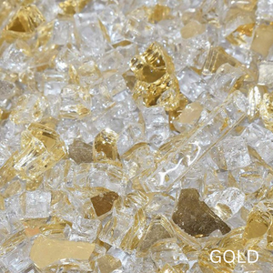 0.50" Reflective Fire glass