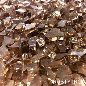 0.25 inch Crushed Fire Glass