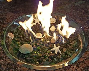 Bring the feel of a beach bonfire to you backyard