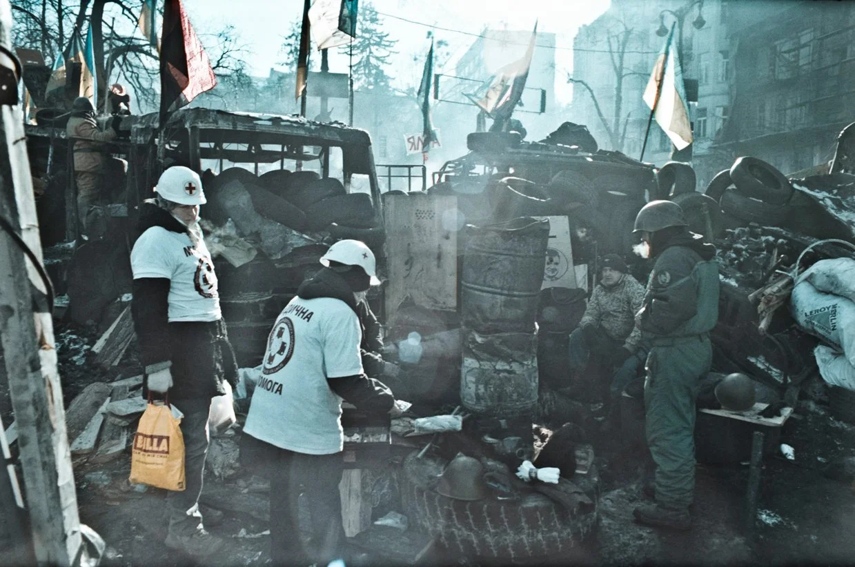 Sam Asaert Revolution Kiev Khrushevskovo Food Distribution
