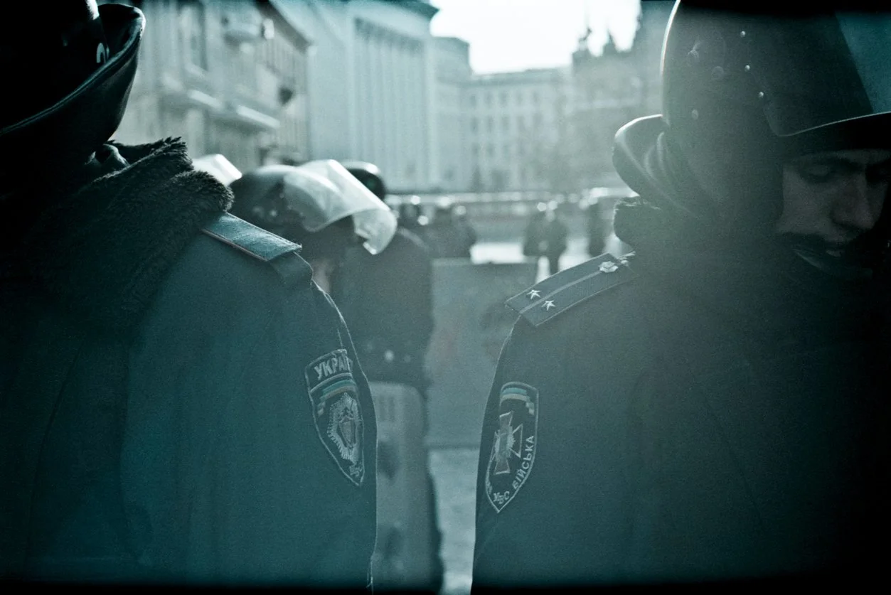 Sam Asaert Revolution Kiev Ukranian Riot Police