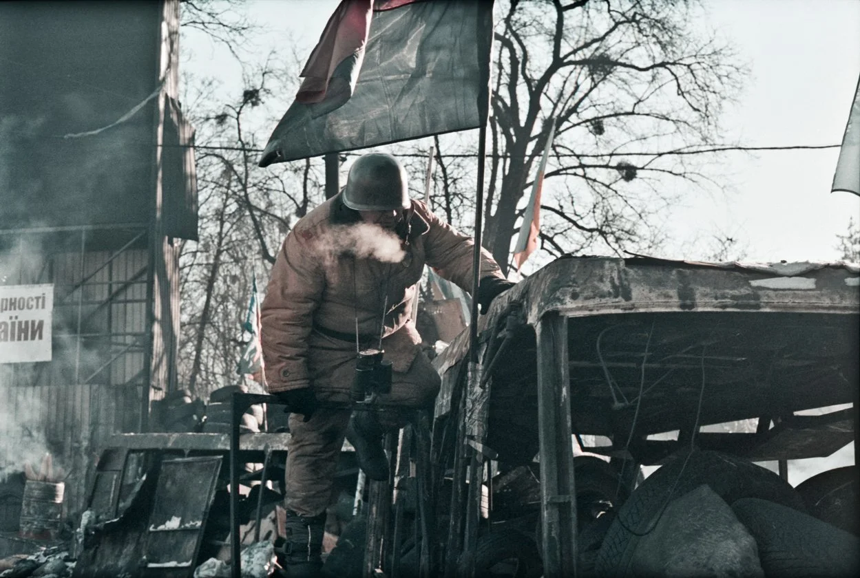 Sam Asaert Revolution Kiev Barricades Lookout