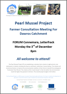 Pearl Mussel Project Farmer Consultation Meetings
