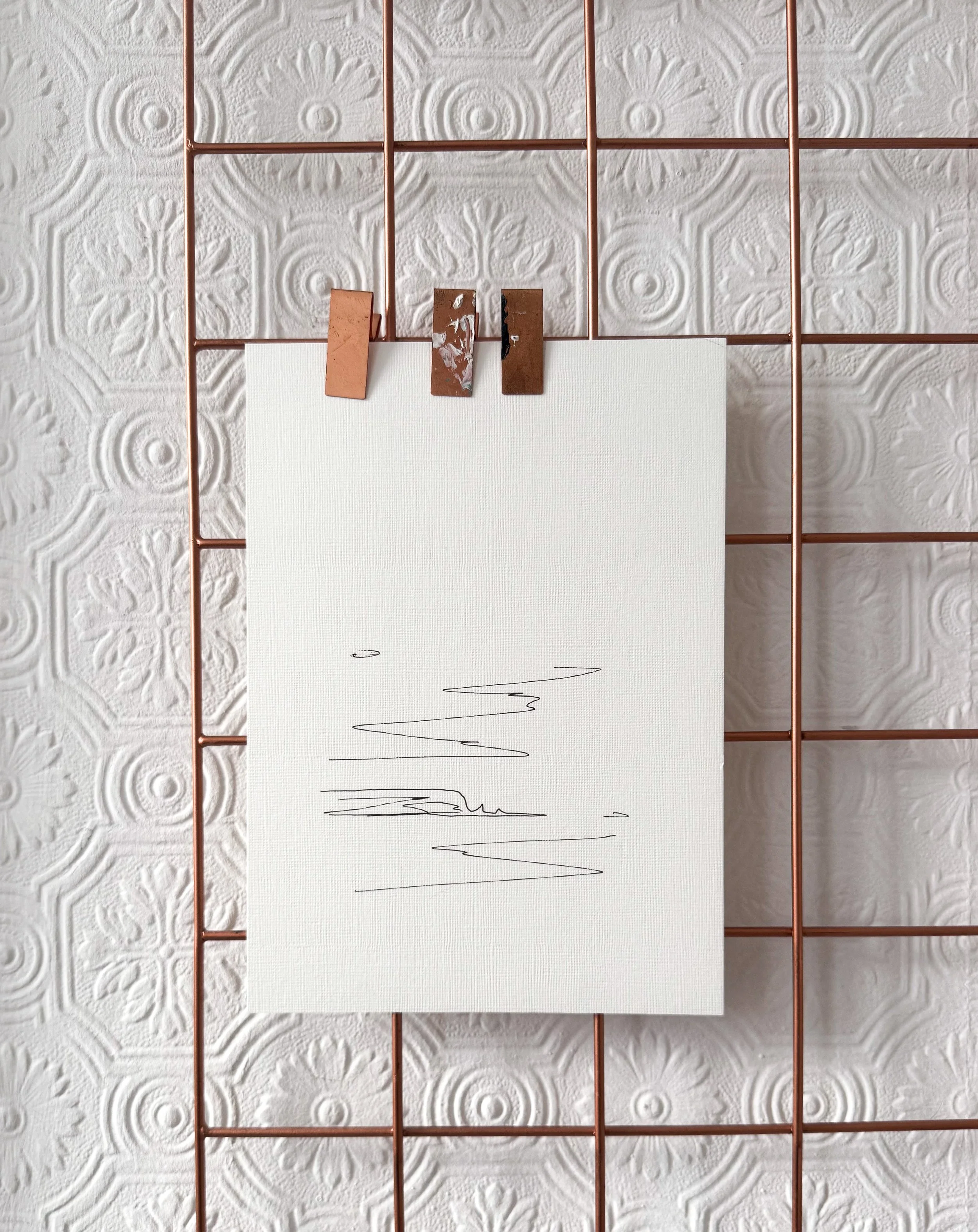 Stepper II | 21 x 15cm | original line drawing on heavyweight paper