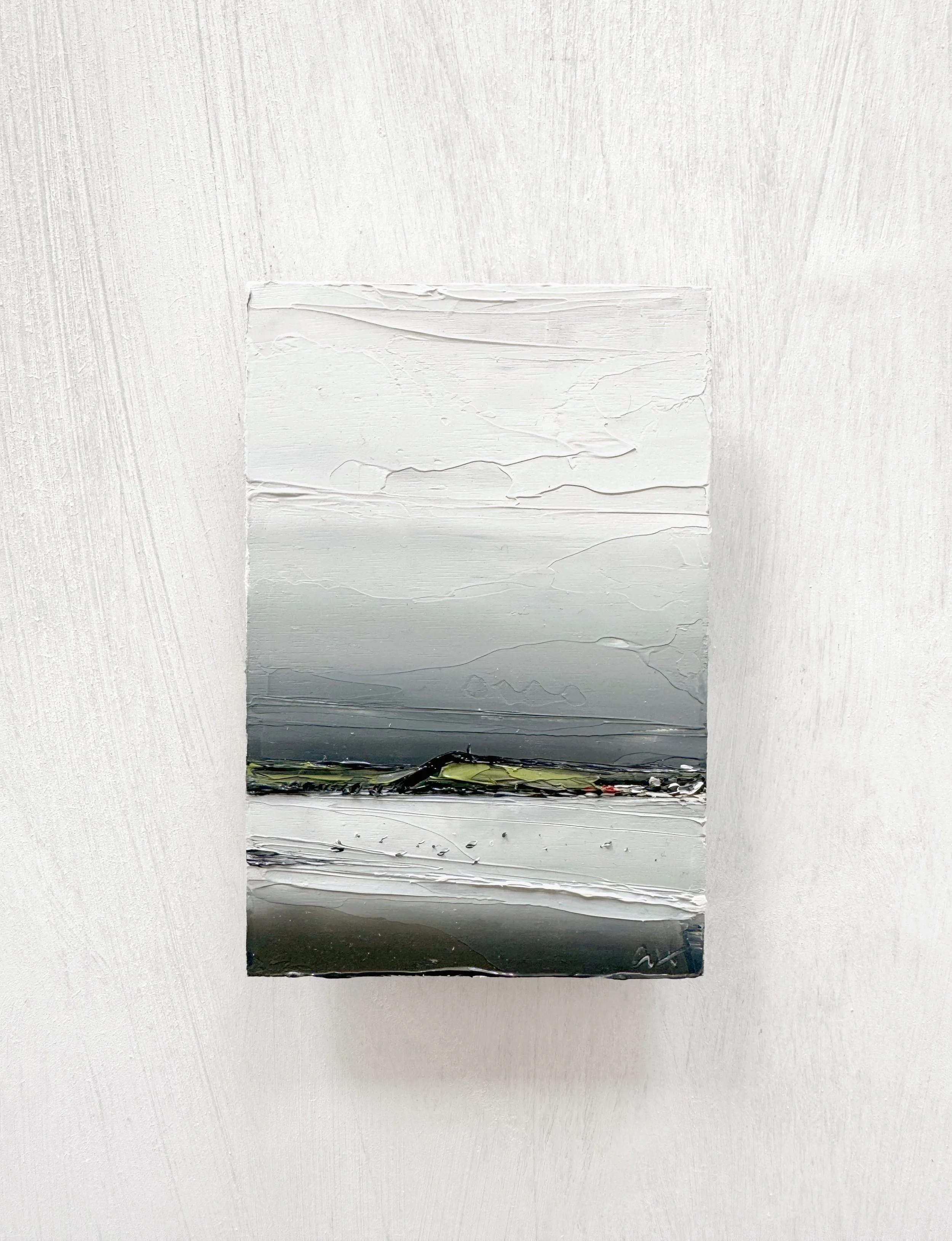 Silver Cove, Padstow | 15 x 10cm | Oil on panel