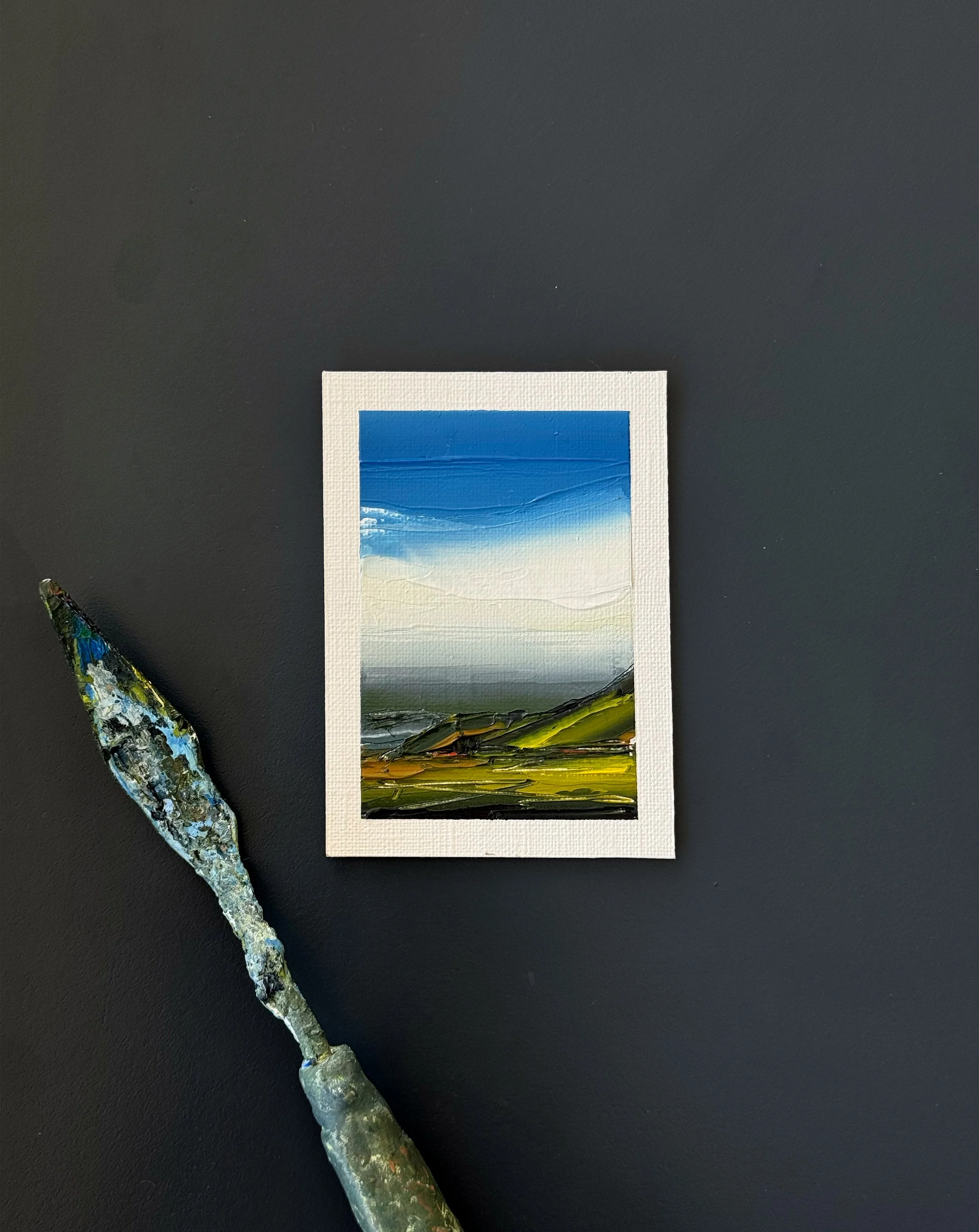ONE playing card tiny painting.jpg