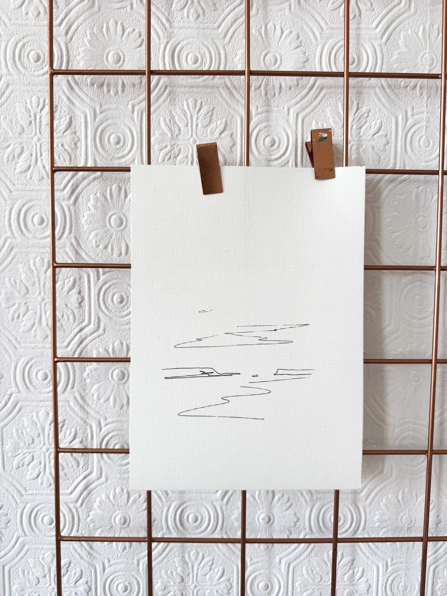 Cornwall III | 15 x 21cm | original line drawing on heavyweight paper