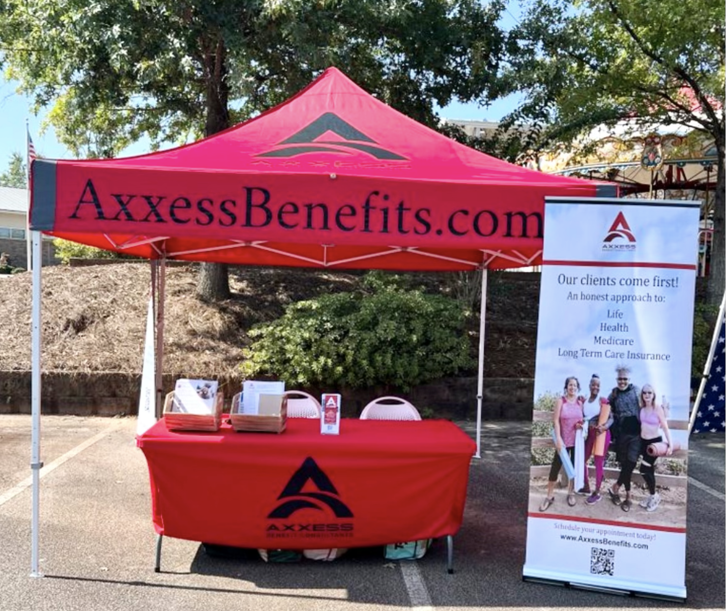 Axxess Pop-up Banner