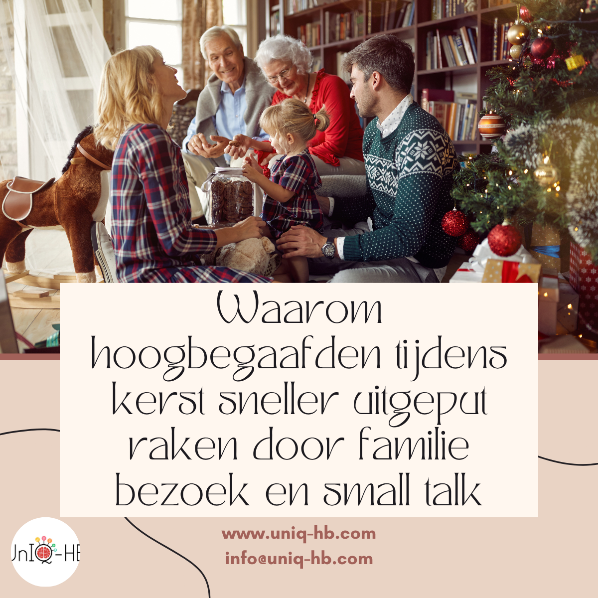 Waarom hoogbegaafden tijdens kerst sneller uitgeput raken door familiebezoek en small talk
