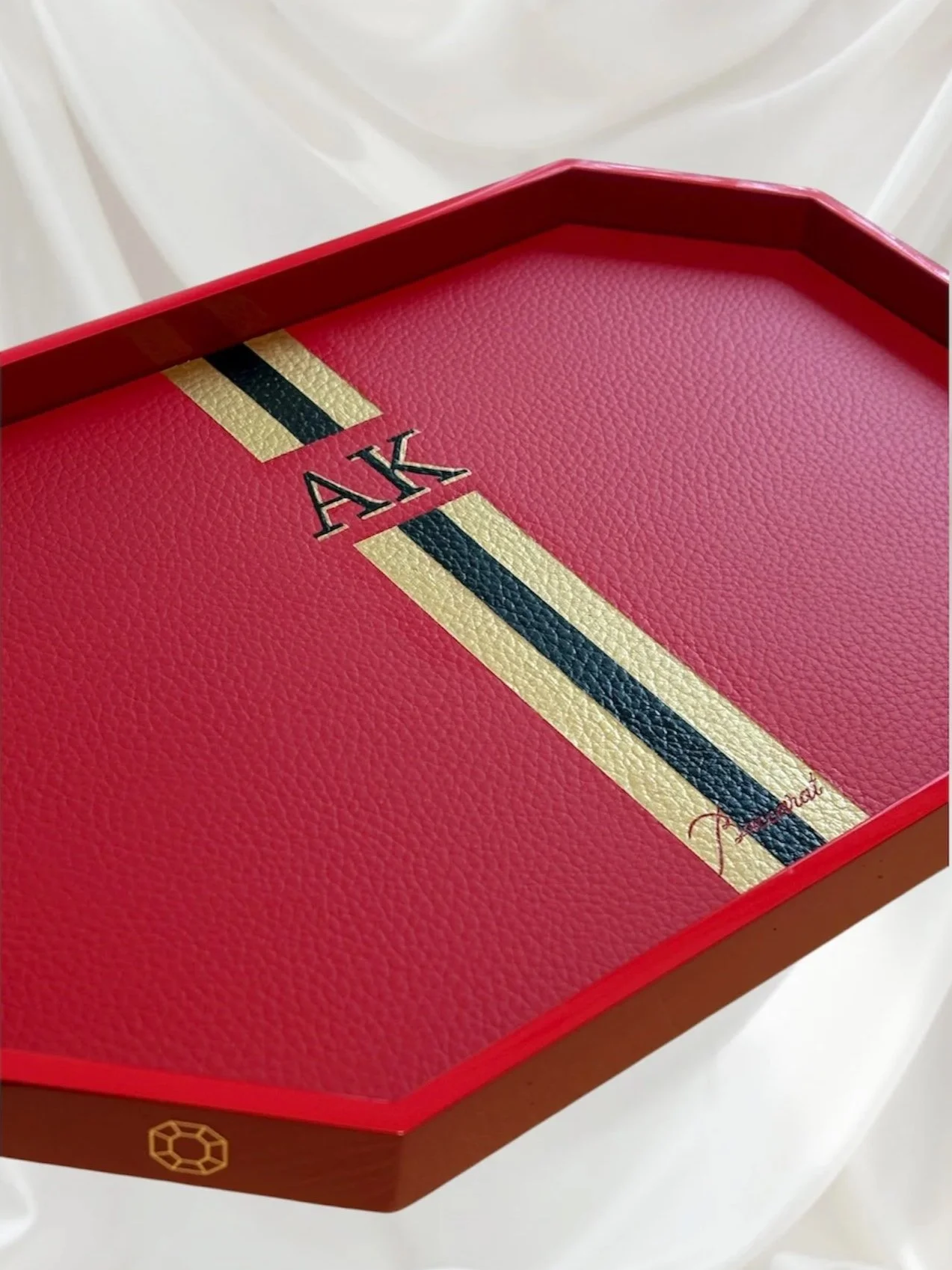 Luxury holiday gifting by Michele Sobel Fine Art for Baccarat crystal.