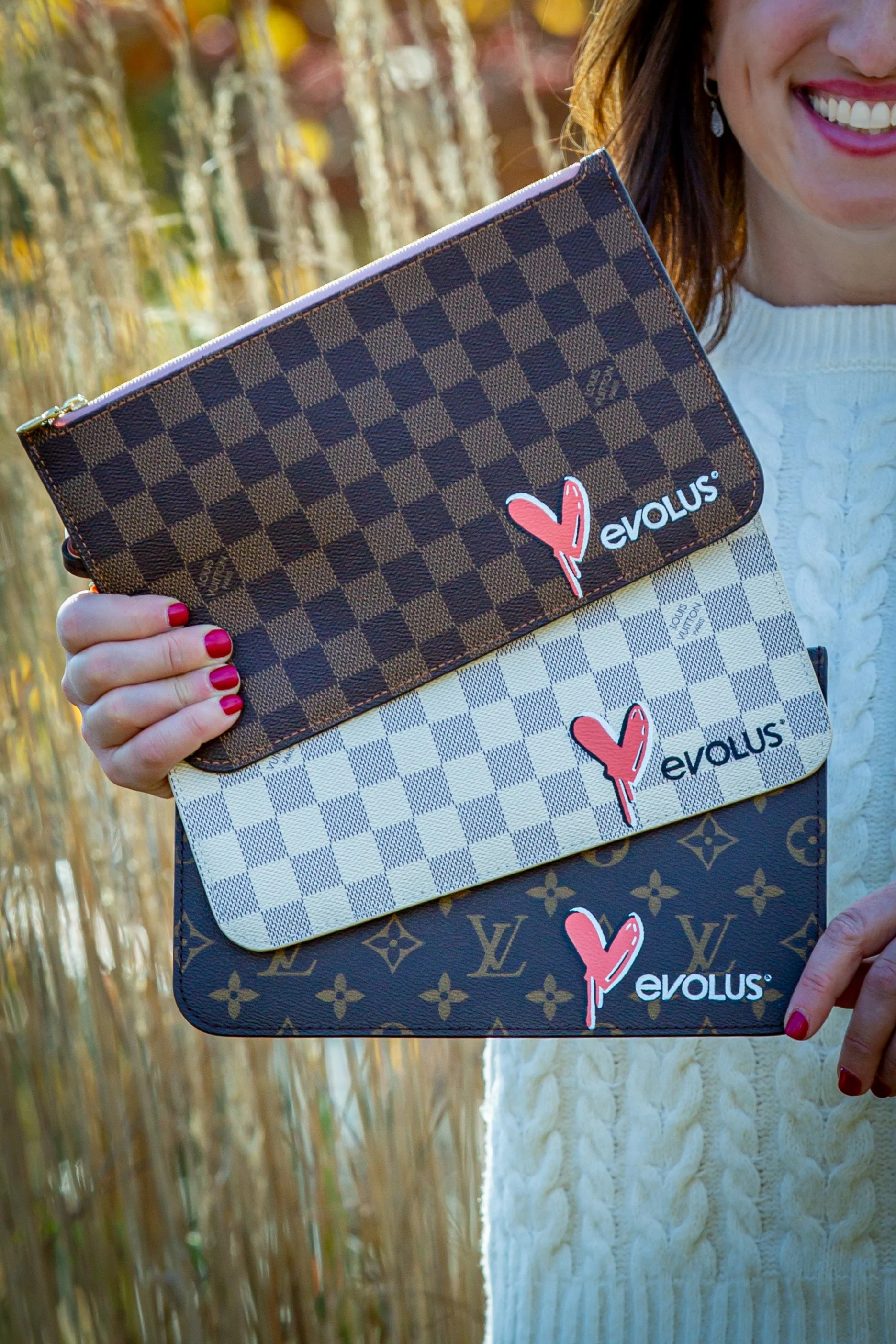 VIP gifting for Evolus. Corporate Gifts and Incentive gifts painted by Michele Sobel Fine Art
