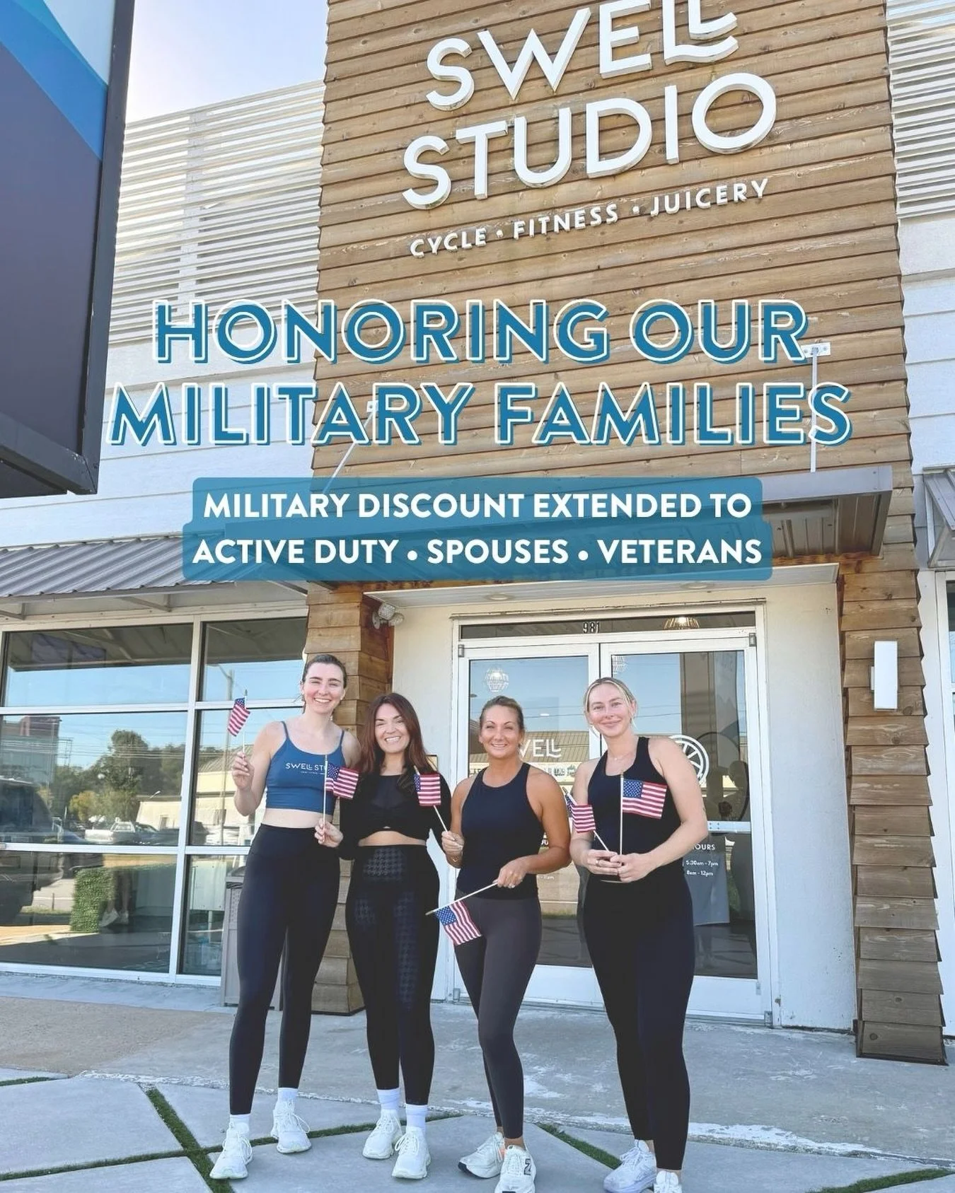 Community has always been at the heart of what we do, and that includes the incredible military families who live, work, and serve alongside us every day. 🇺🇸

In recognition of the sacrifices made by those who serve our country, our military discou