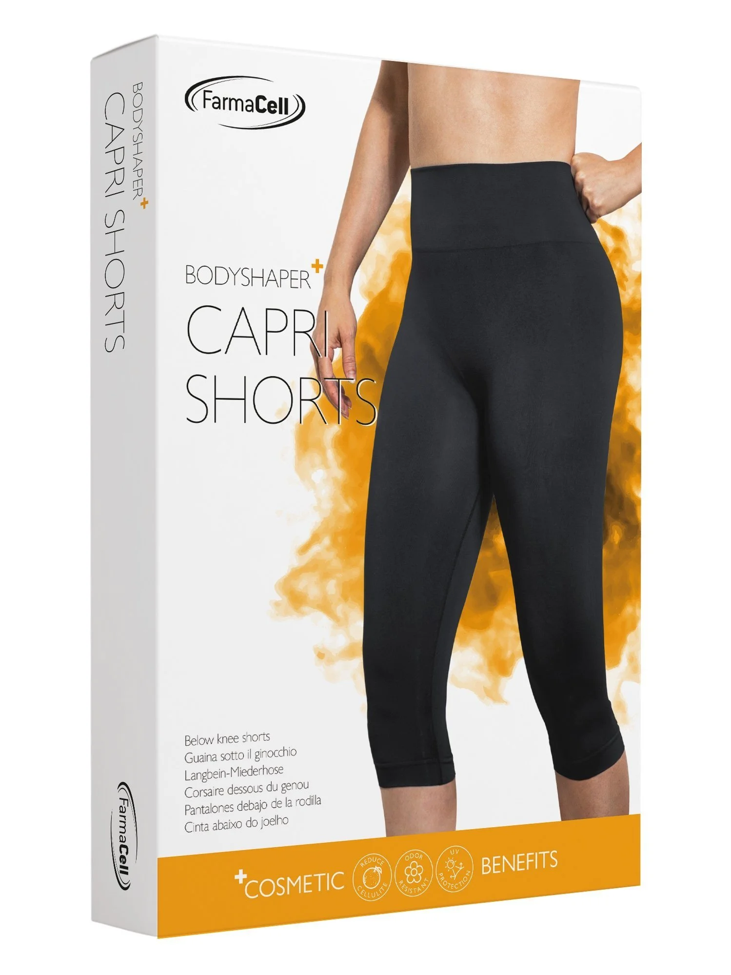 Farmacell Corsaire Massant Anti-Cellulite - Effet Gainant Push-Up - Made In Italy