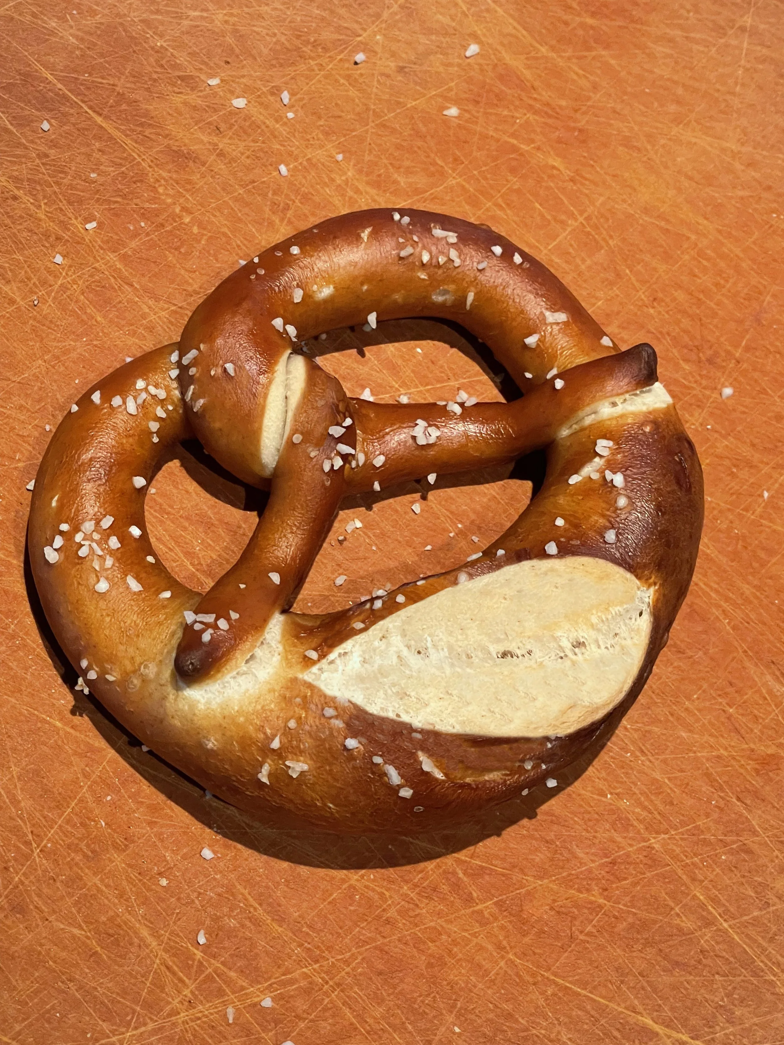 Salted Soft Kaiserkrone Sourdough Pretzel