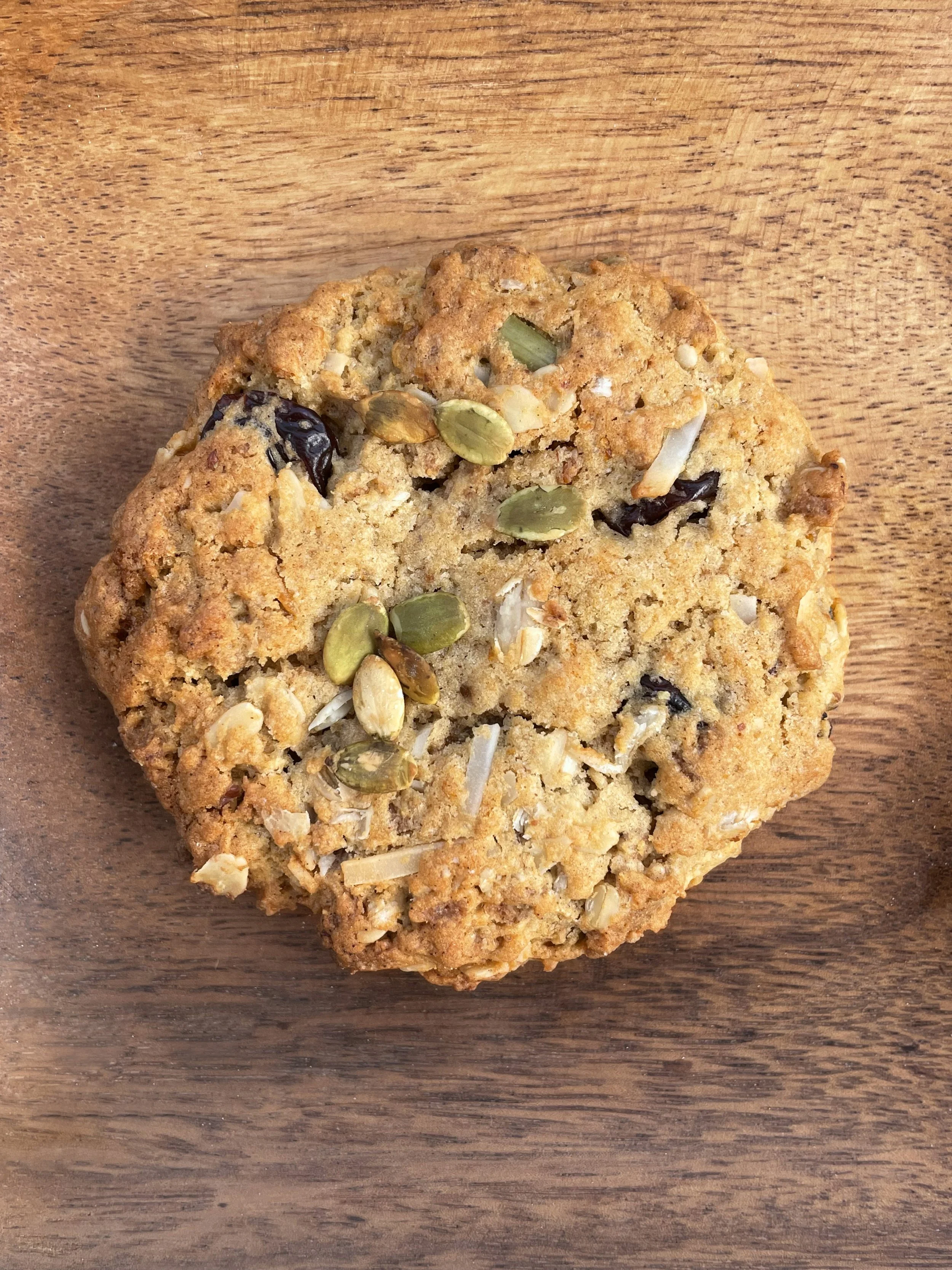 Breakfast Oat Sourdough Cookie